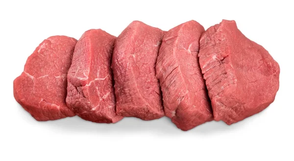 Fundo fresco de carne crua — Fotografia de Stock