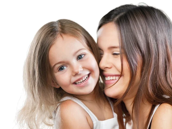 Mother and daughter together Stock Image