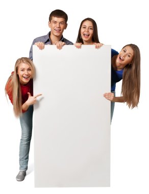 öğrencilerin boş işareti ile