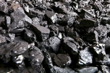 Fossil coal texture clipart