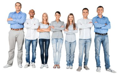 Başarılı iş ekibi.