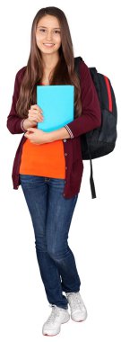 Genç Bayan üniversite öğrencisi