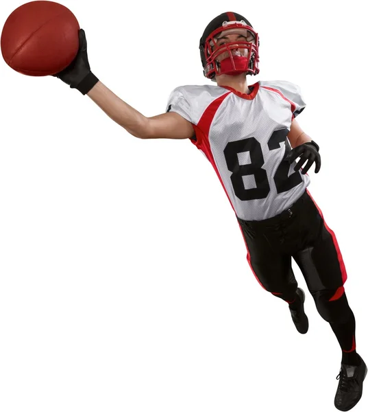 Jogador de futebol americano — Fotografia de Stock