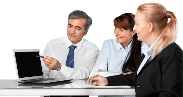 Successful business team working — Stock Photo, Image