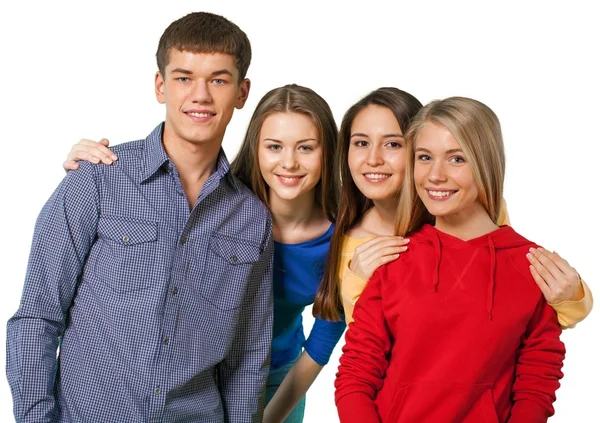 Retrato del grupo de estudiantes — Foto de Stock