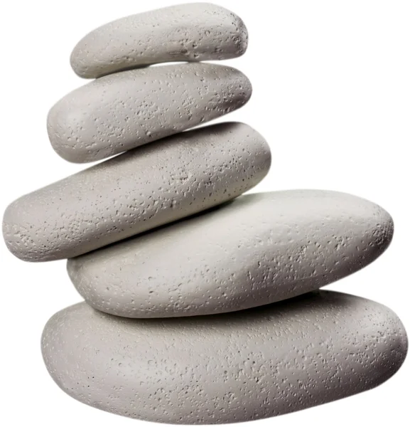 Kamienie bazaltowe Zen — Zdjęcie stockowe