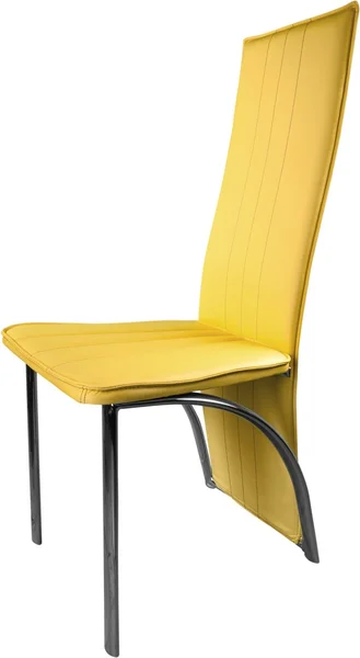 Nowoczesne krzesło żółty — Zdjęcie stockowe