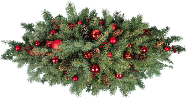 Corona decorativa de Navidad — Foto de Stock