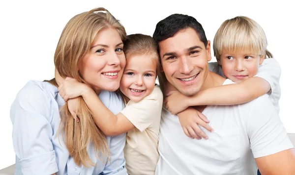 Beautiful smiling family Royalty Free Stock Images