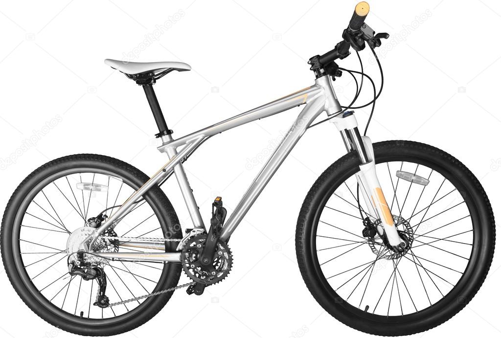 A white mountain bike Stock Photo by ©billiondigital 118536954