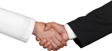 İş tokalaşması ve iş adamları