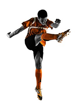 genç erkek futbol oyuncusu 