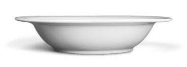 arka plan üzerinde beyaz tabak