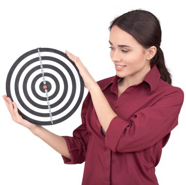 güzel iş kadını portre