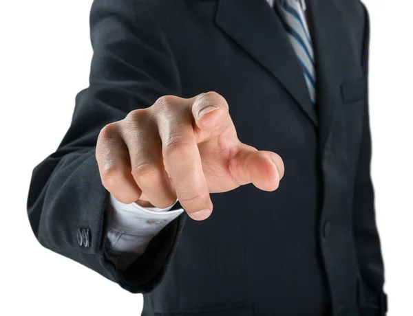 Businessman'hand showing gesture — Stock Photo, Image