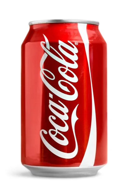 Coca Cola может изолировать — стоковое фото
