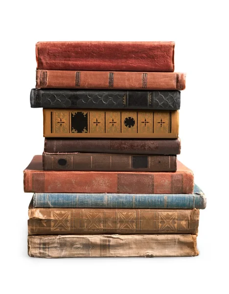 Collection of old books — Stock Photo, Image