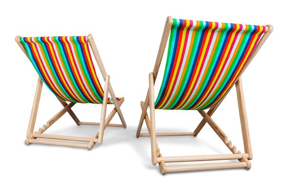 wooden chaise longue chairs