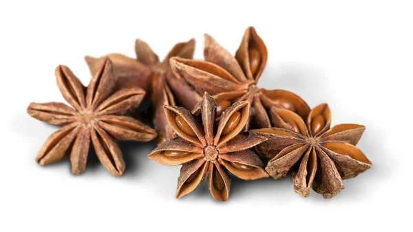 Anise Estrelas no fundo — Fotografia de Stock