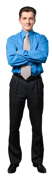 Portrait of happy businessman — Stock Photo, Image