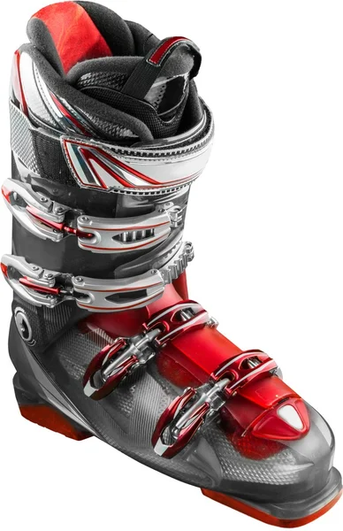 Moderní lyžařské boty — Stock fotografie