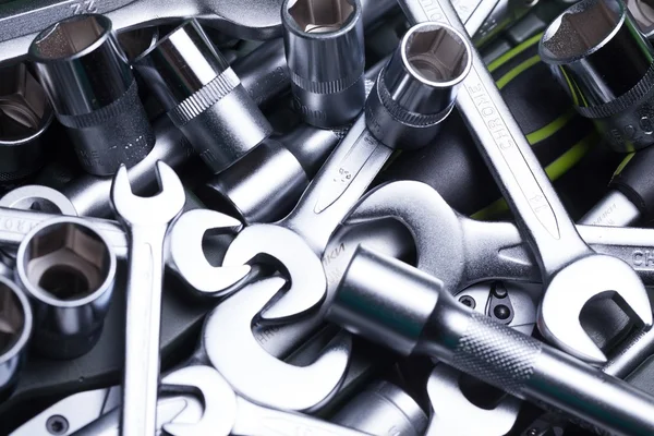 Skiftnyckel verktyg för reparation — Stockfoto