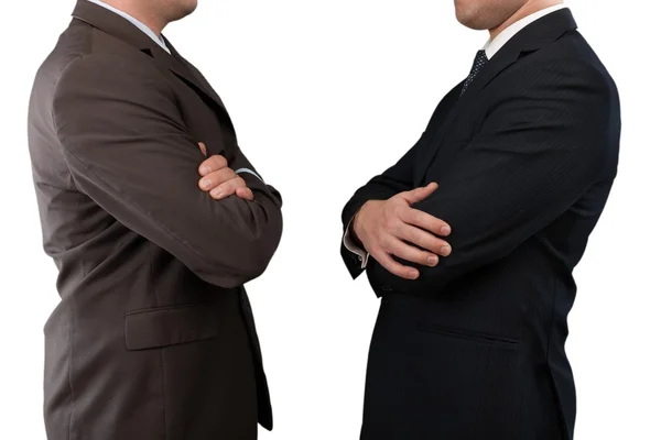 Два бізнесмен, стоячи — стокове фото