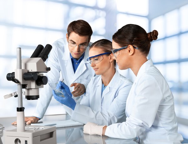  scientists working at the laboratory