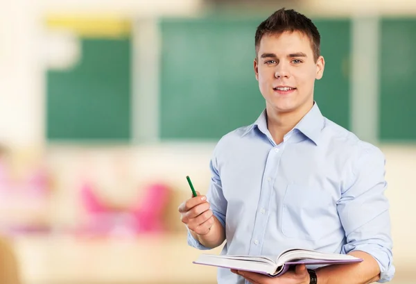 Young male teacher — Stock Photo, Image