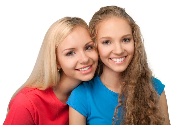 Meninas bonitas posando — Fotografia de Stock