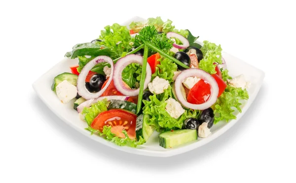 Salada de legumes saborosa fresca — Fotografia de Stock