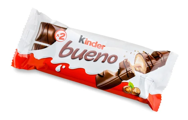 Kinder Bueno chocolate bar — Stock Photo, Image