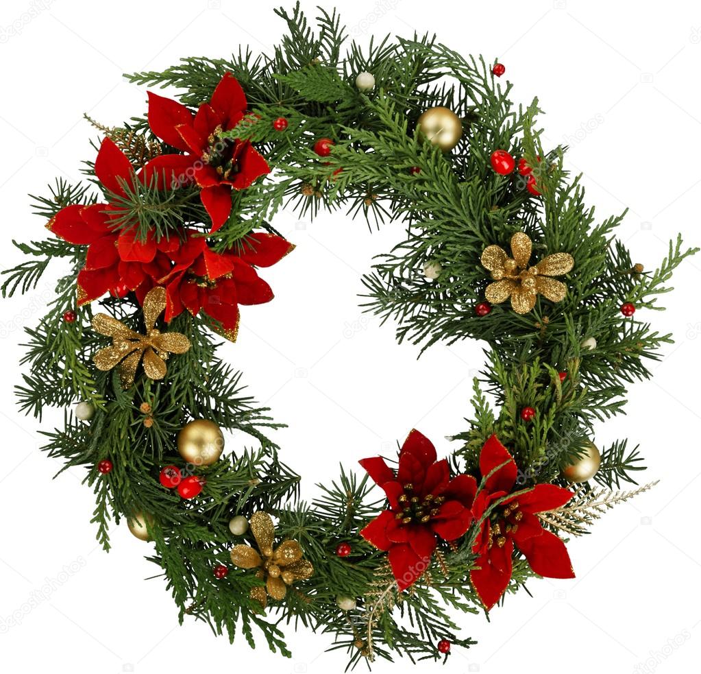 Christmas frame wreath 