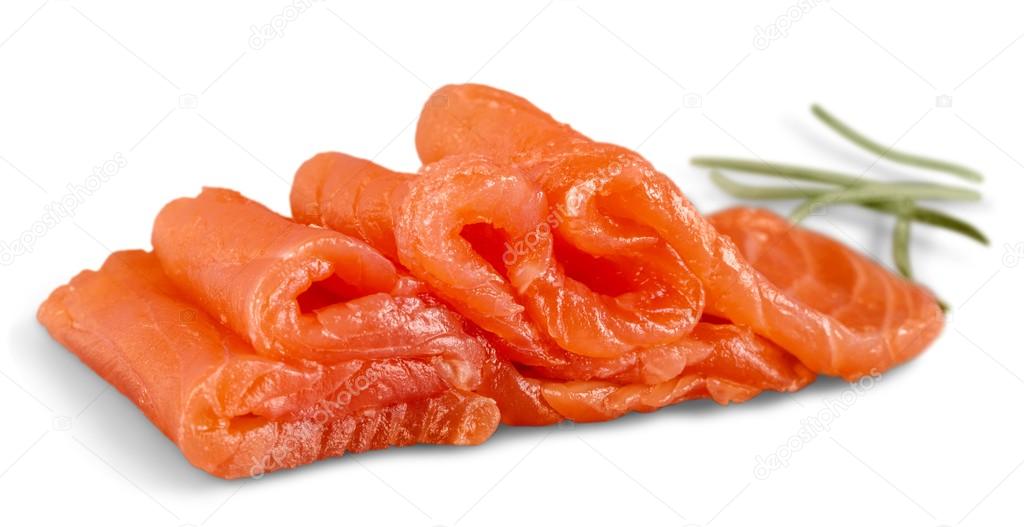 fresh raw salmon