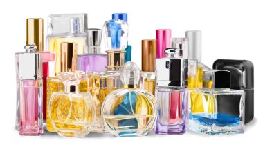 aromatic Perfume bottles clipart