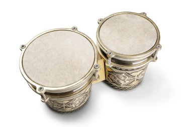 Afrika davul izole