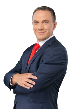 Mutlu iş adamının portresi