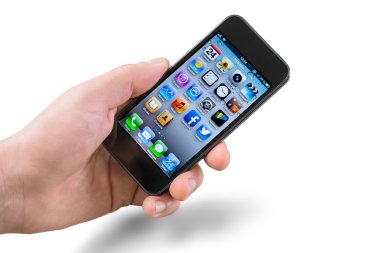  Ana ekranda gösterilen iphone