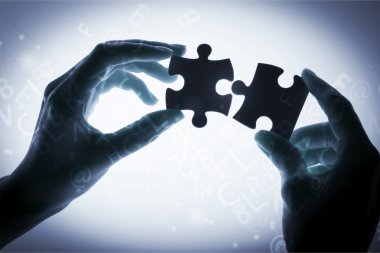  Bulmaca parçalar katılmadan eller