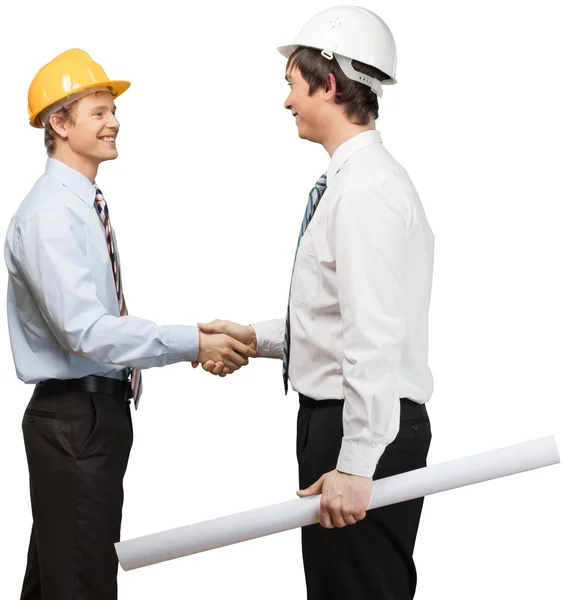 Business mensen handshaking — Stockfoto