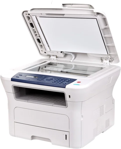 Printer and paper closeup — Stock Photo, Image