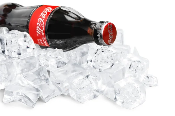 Foto einer Coca-Cola-Flasche — Stockfoto