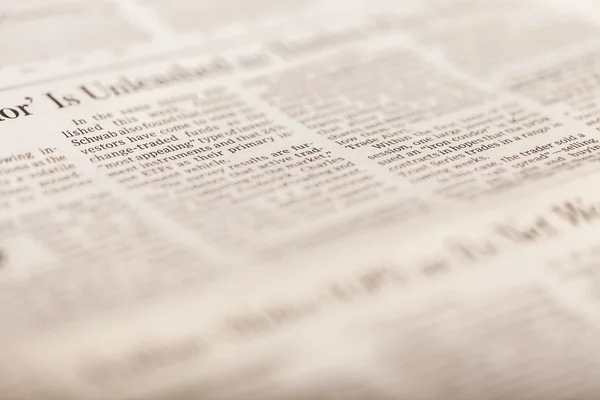 Textura de pano de fundo de jornal — Fotografia de Stock