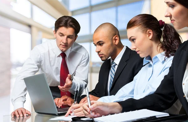 Successful business team working — Stock Photo, Image