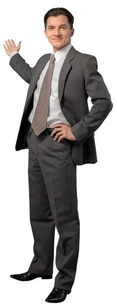 Portrait of happy businessman — Stock Photo, Image