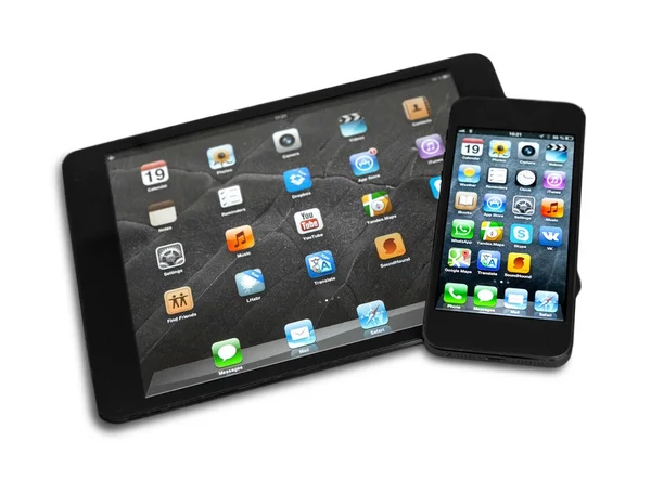 IPhone and Apple iPad — Stock Photo, Image