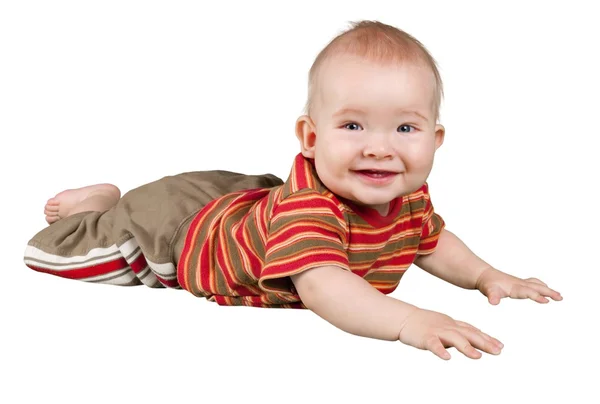 Schattig baby jongen — Stockfoto