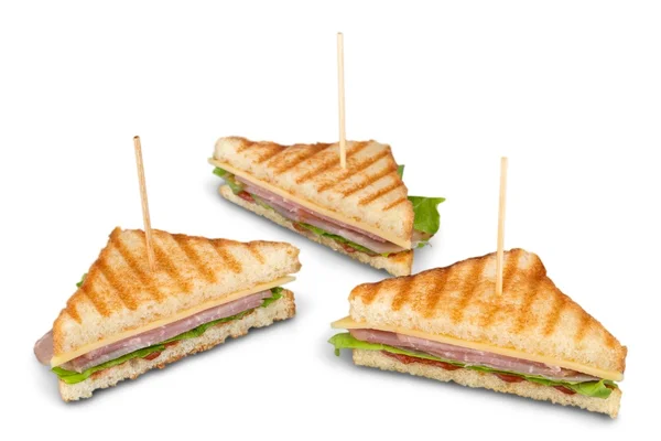 Verse smakelijke sandwiches — Stockfoto