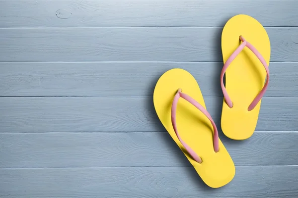 Rubber sandals flip flops — Stock Photo, Image