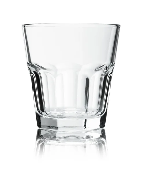 Bicchiere vuoto per whisky — Foto Stock